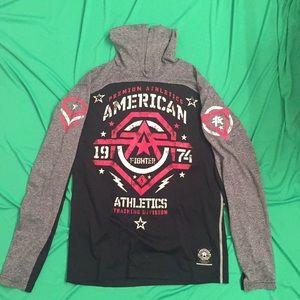 American Fighter Long Sleeve T-shirt. Size L.